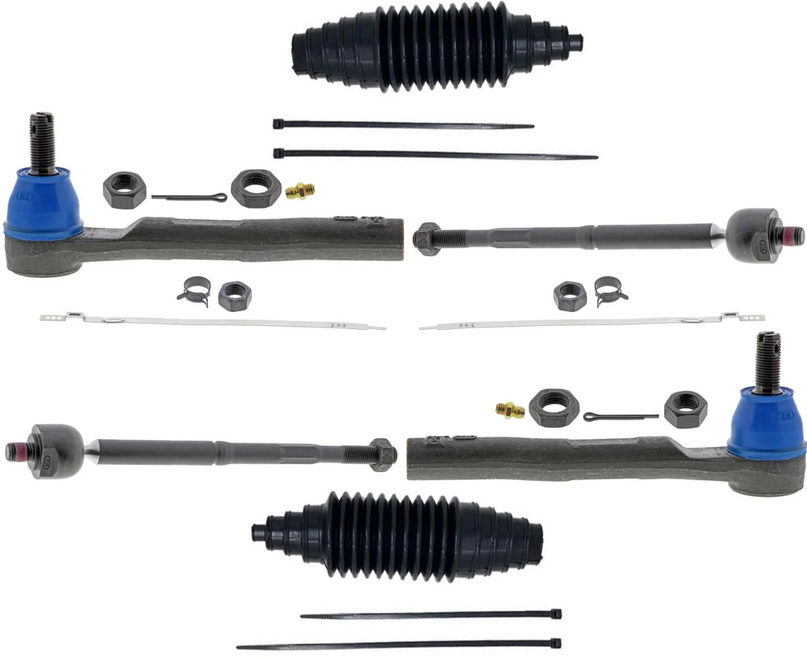 Mevotech Front Inner & Outer Tie Rods Assembly For Honda HR-V 2016-2022