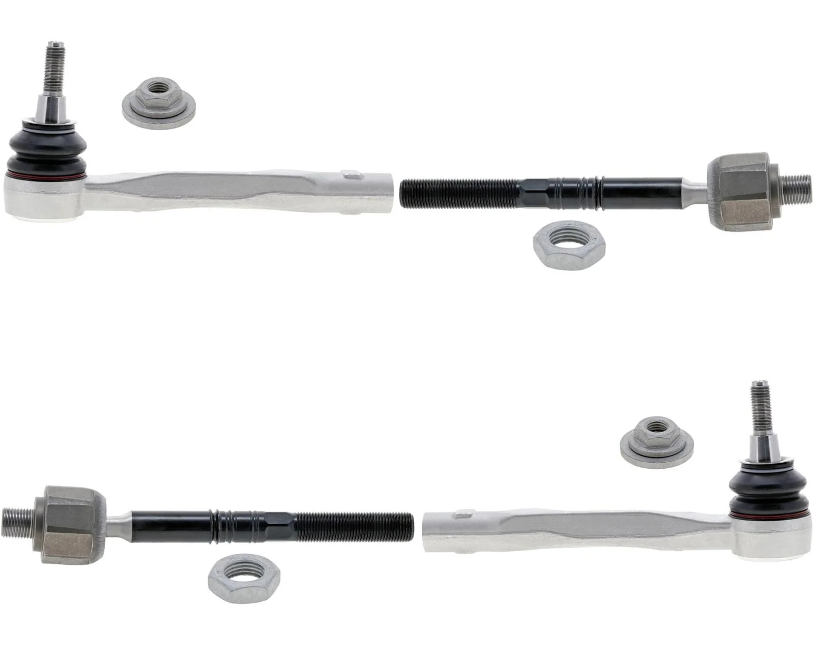 Mevotech Front Inner & Outer Tie Rods For Porsche Taycan 2020-2022 AWD