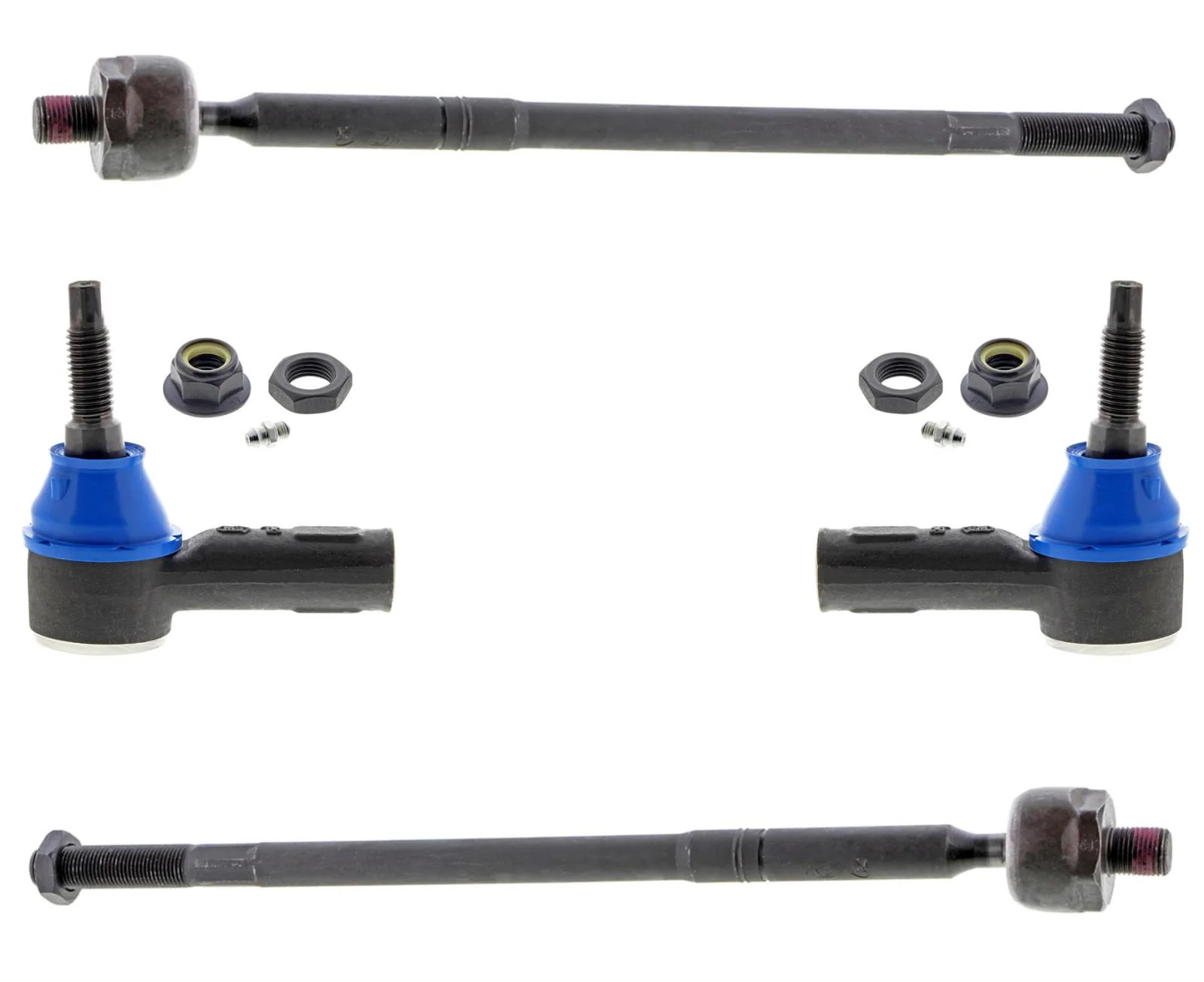 Mevotech Front Left & Right Inner & Outer Tie Rods For Ford Transit 150 20-2021