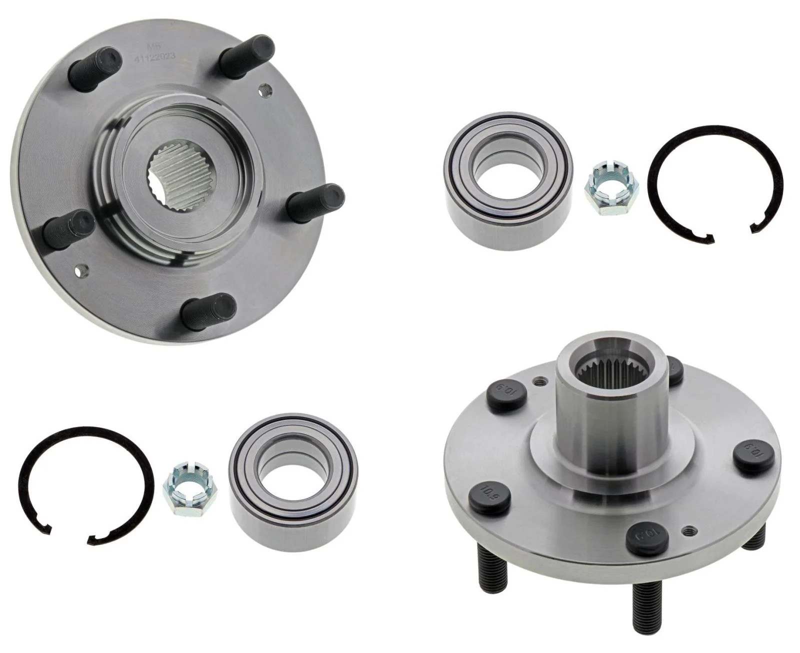 Mevotech Front Left & Right Wheel Hub Bearing Kit For Hyundai Tucson 2017 EV