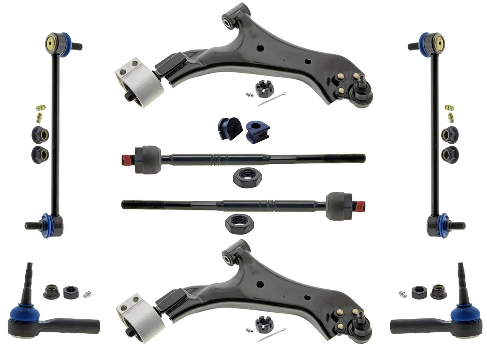 Mevotech Front Low Control Arms Ball Joints for Chevrolet Equinox 2010 2015 2017