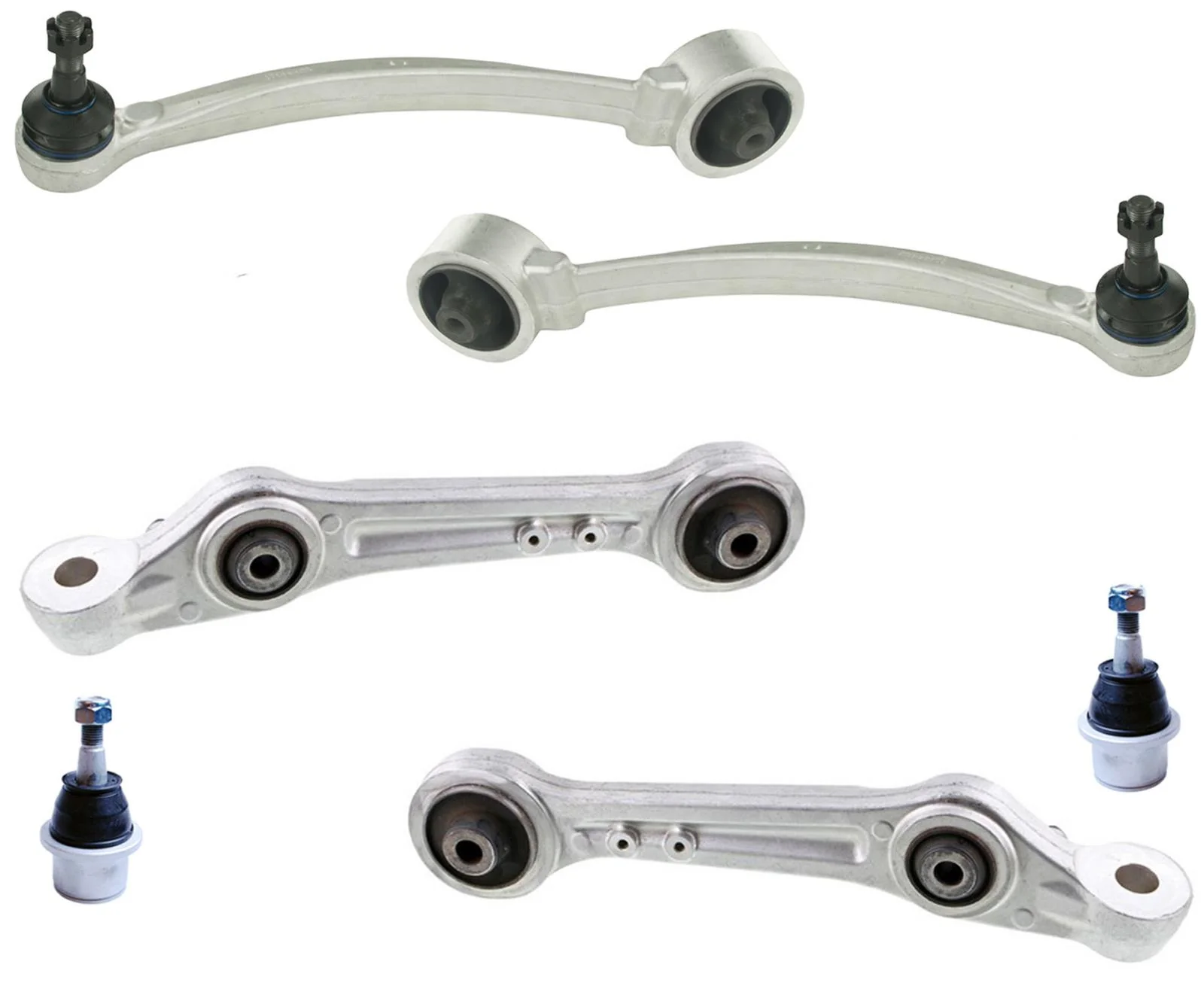 Mevotech Front Lower Control Arms & Ball Joints For Hyundai Genesis 2009-2014