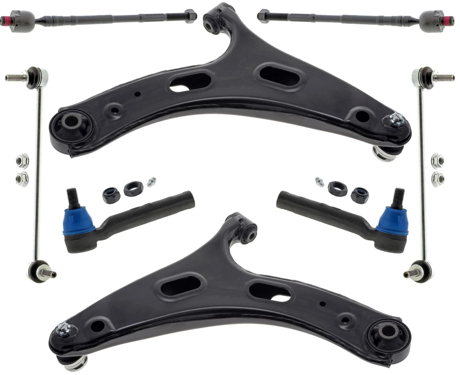 Mevotech Front Lower Control Arms W/ Ball Joints For Subaru Crosstrek 2019-2023