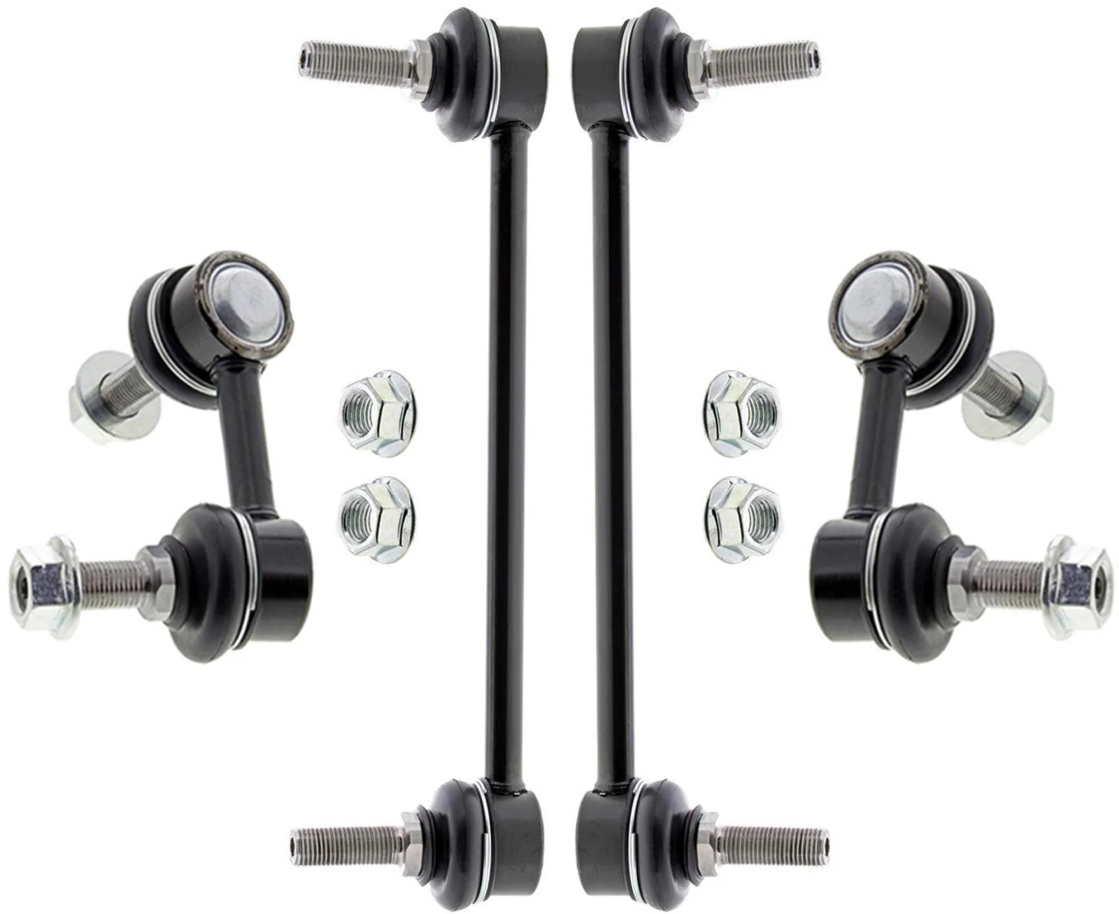Mevotech Front & Rear Sway Bar Links Assembly For Nissan TItan XD 2016-2023