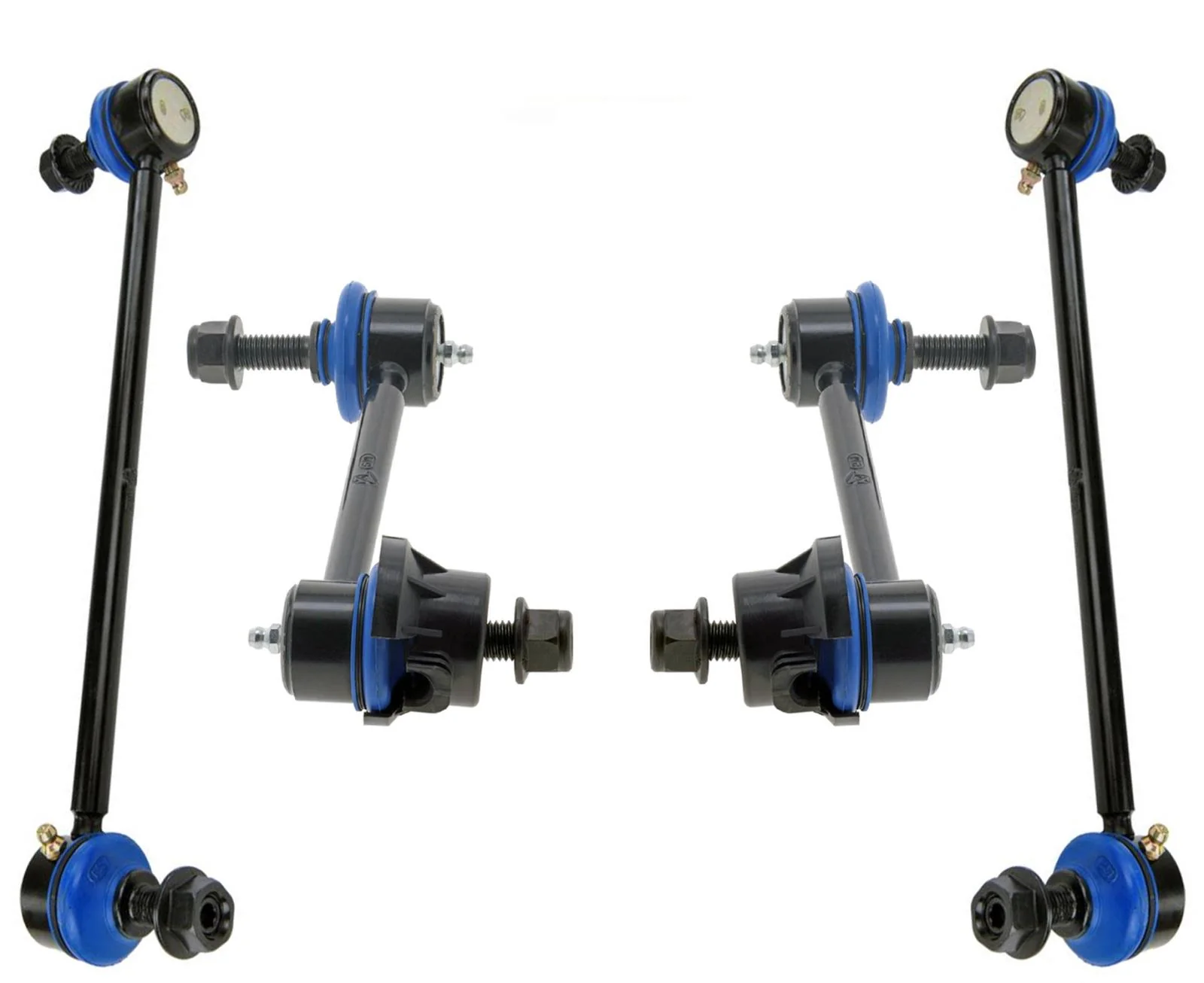 Mevotech Front & Rear Sway Bar Links For Ford E-Transit 2022-25 Rear Wheel Drive