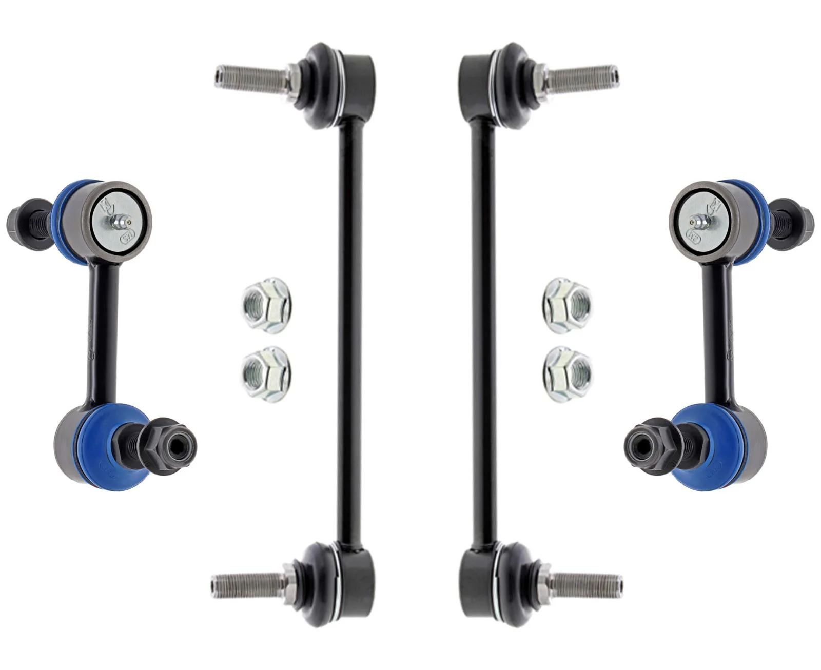 Mevotech Front & Rear Sway Bar Links For Nissan TItan 17-2022 Rear Wheel Drive