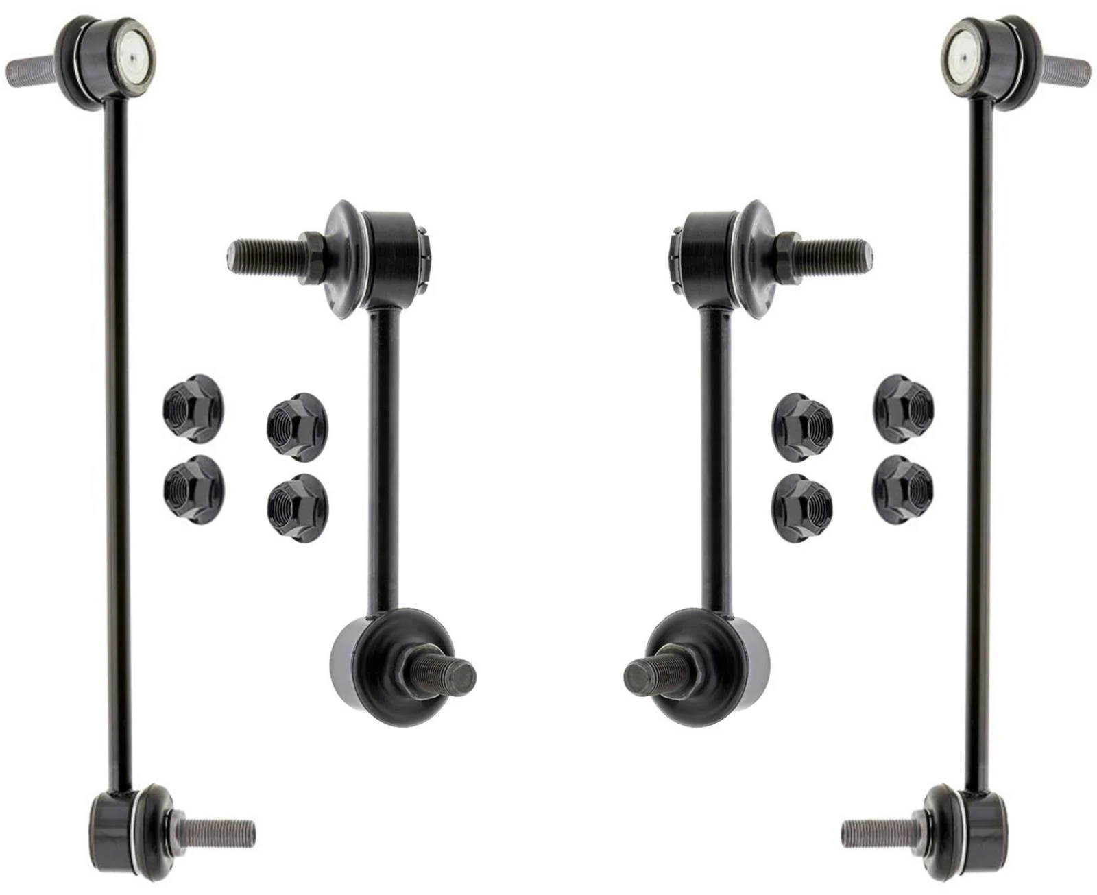 Mevotech Front & Rear Sway Bar Links W/ Bushings For Genesis G70 2019-2023