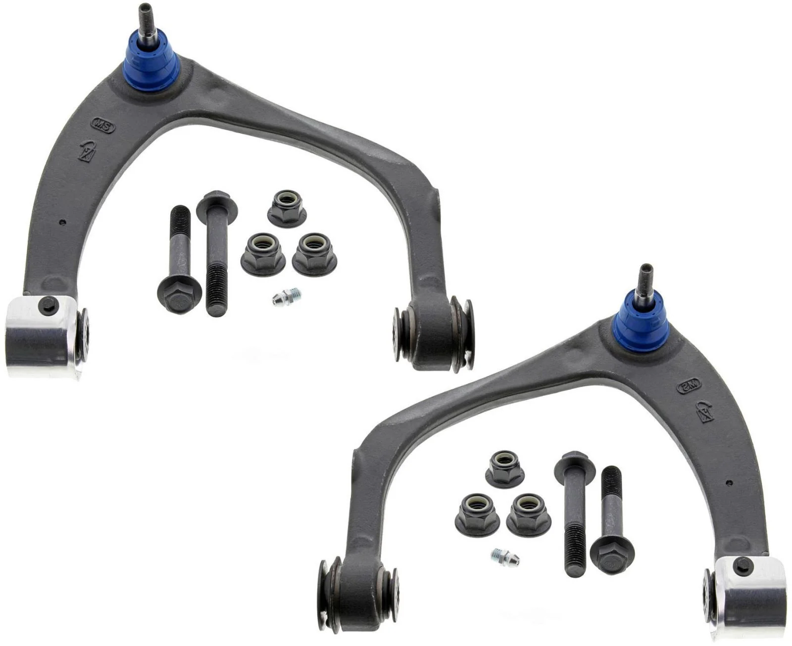 Mevotech Front Upper Control Arms W/ Ball Joint For Silverado 1500 2019-2023
