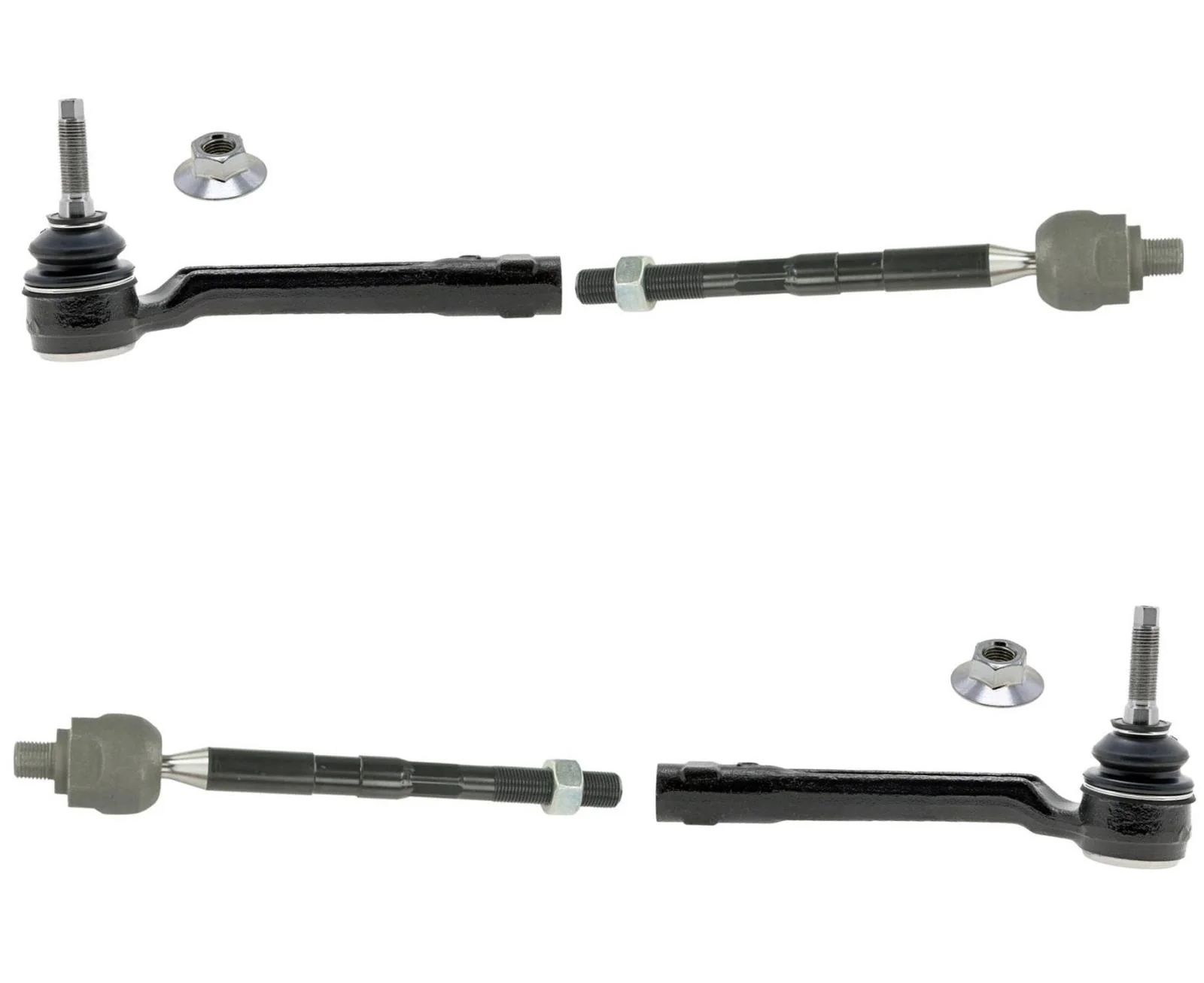 Mevotech Inner & Outer Tie Rods For Hyundai Tucson 2022-2023 Front Wheel Drive