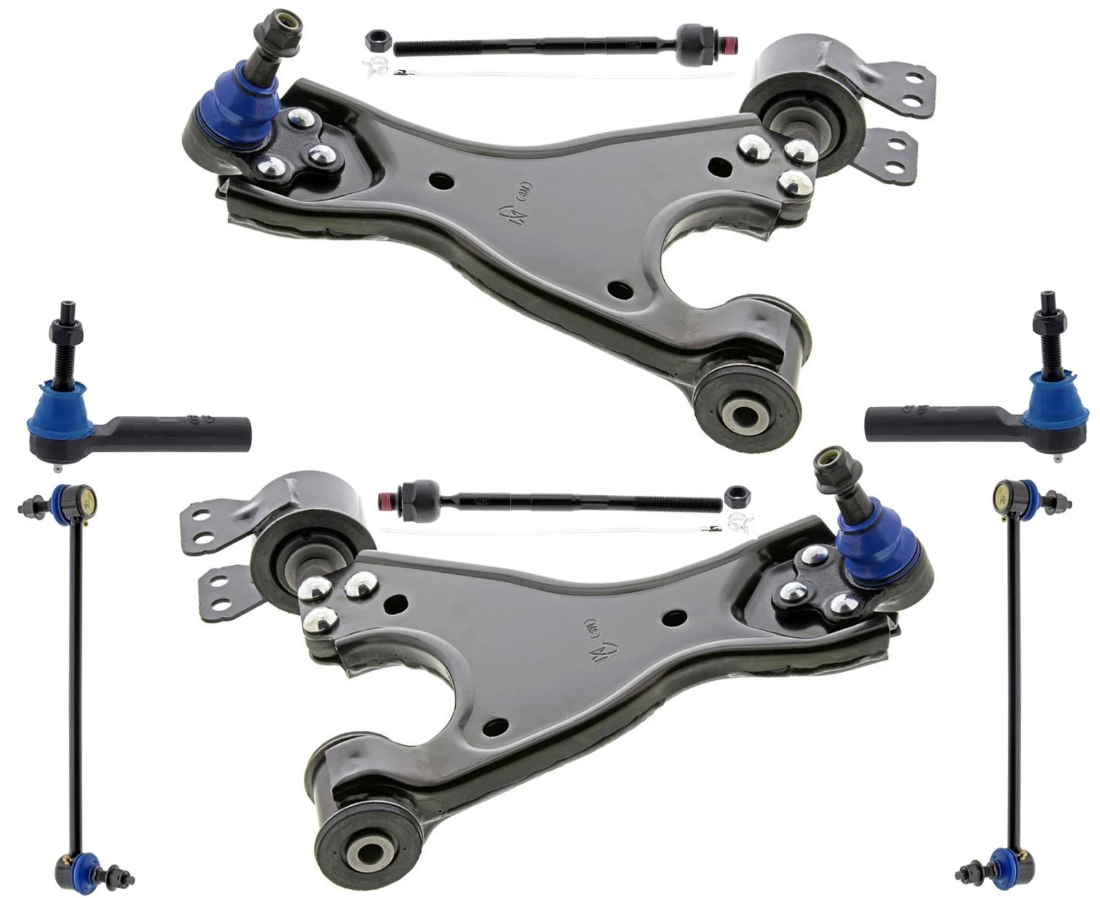Mevotech Lower Control Arms Tie Rods & Links For Enclave 08-2017 Traverse 09-17