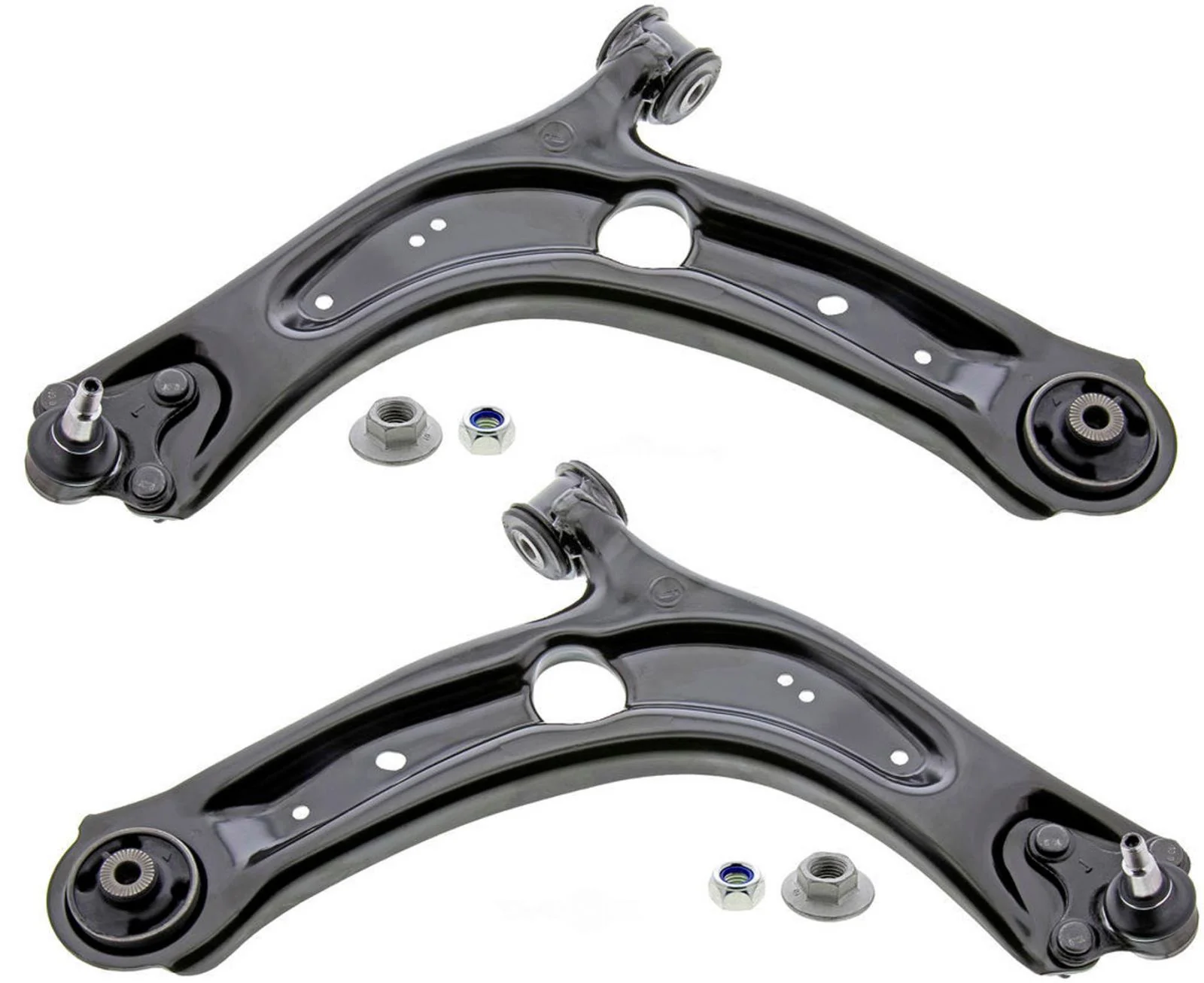 Mevotech Lower Control Arms With Ball Joints For Volkswagen Tiguan 2018-2023