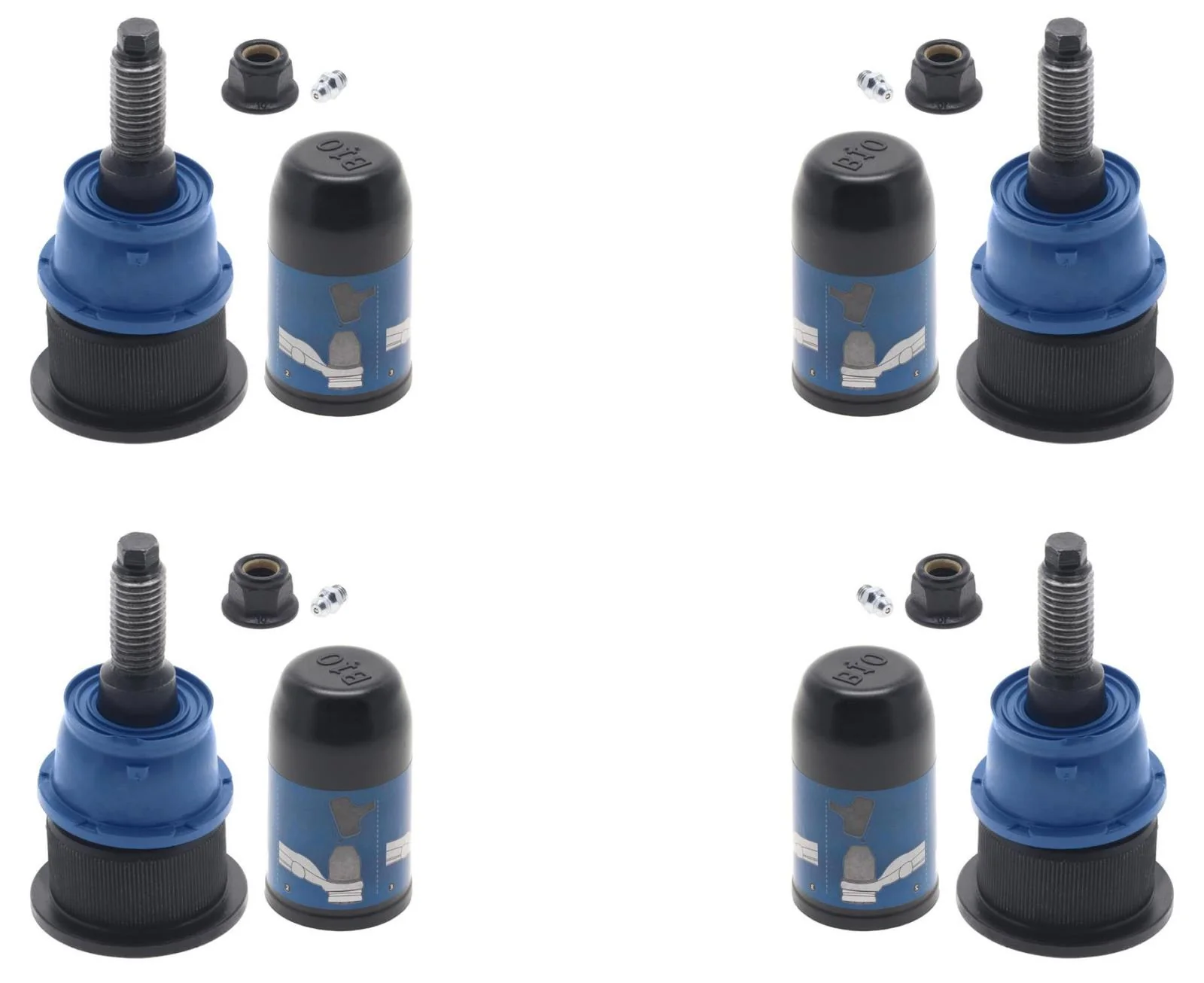Mevotech Rear Left & Right Lower Ball Joints Assembly For Ford Ecosport 18-2022