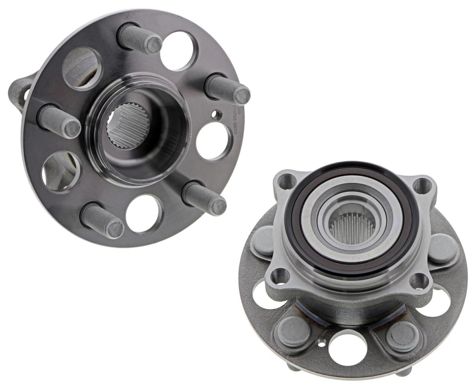 Mevotech Rear Left & Right Wheel Hub Bearings For Honda Ridgeline 2017-2023 AWD