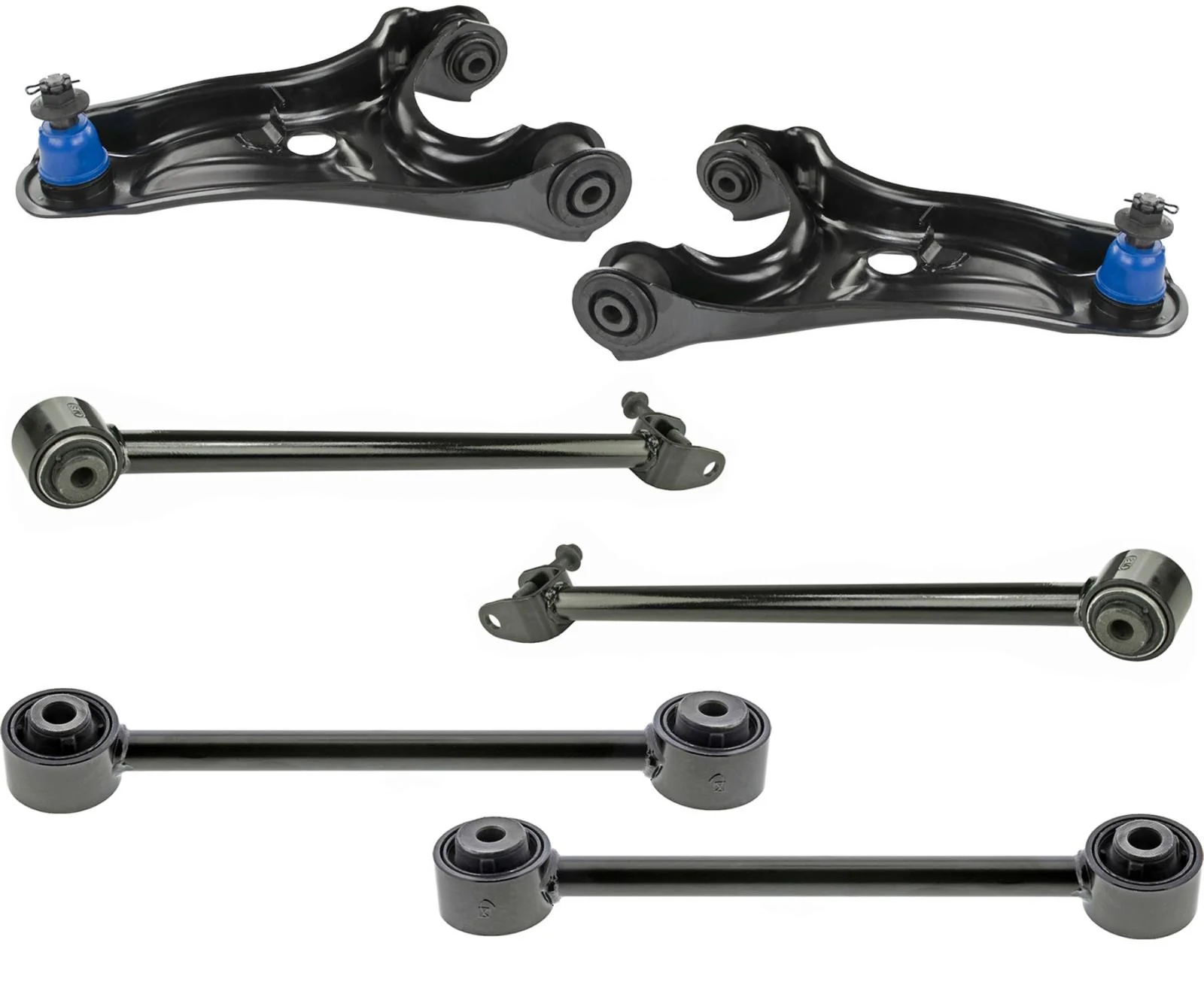 Mevotech Rear Upper & Lower Control Arms W/ Ball Joints For Acura MDX 2014-2023