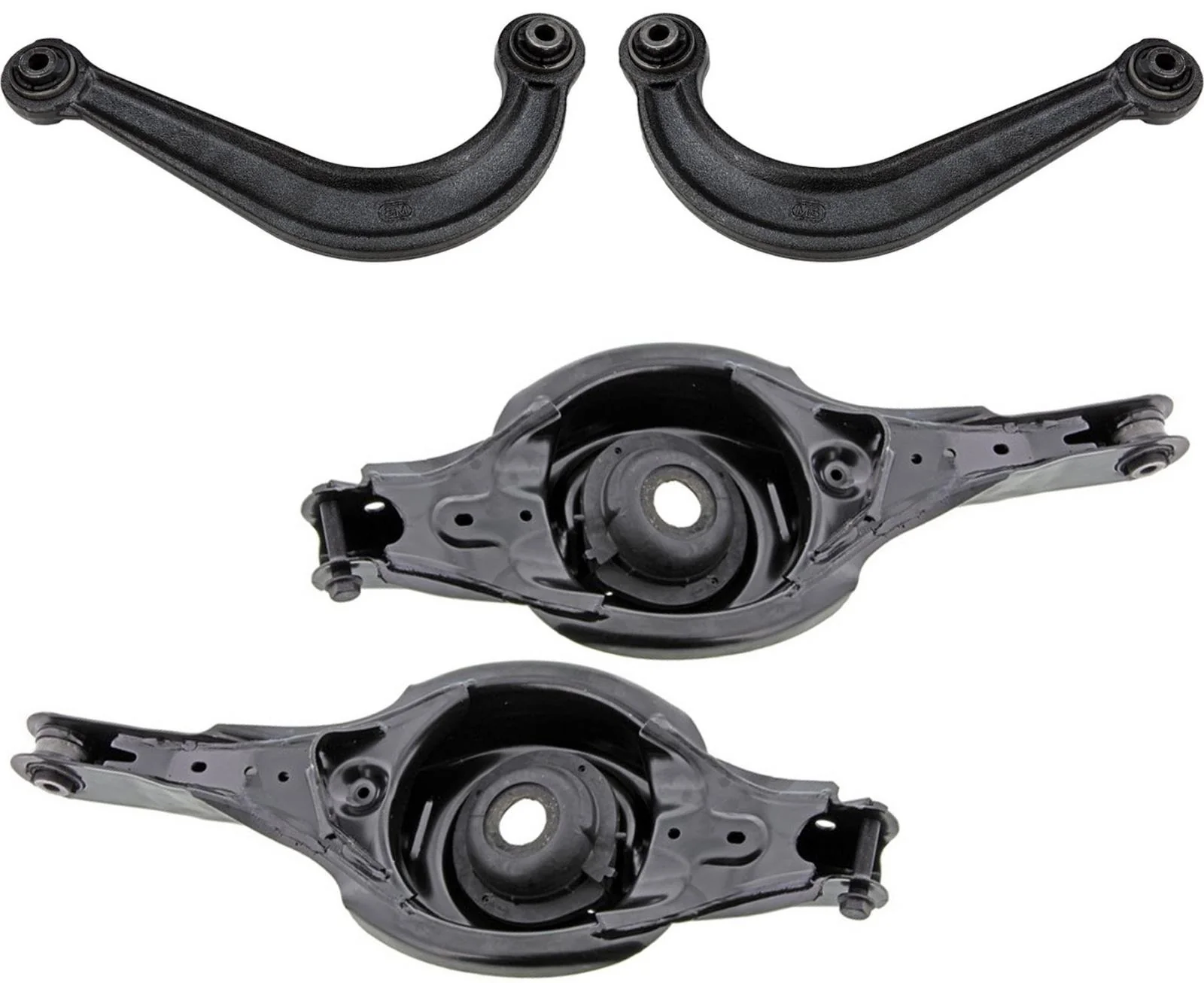 Mevotech Rear Upper & Lower Control Arms W/ Bushings For Mazda 6 2014-2017