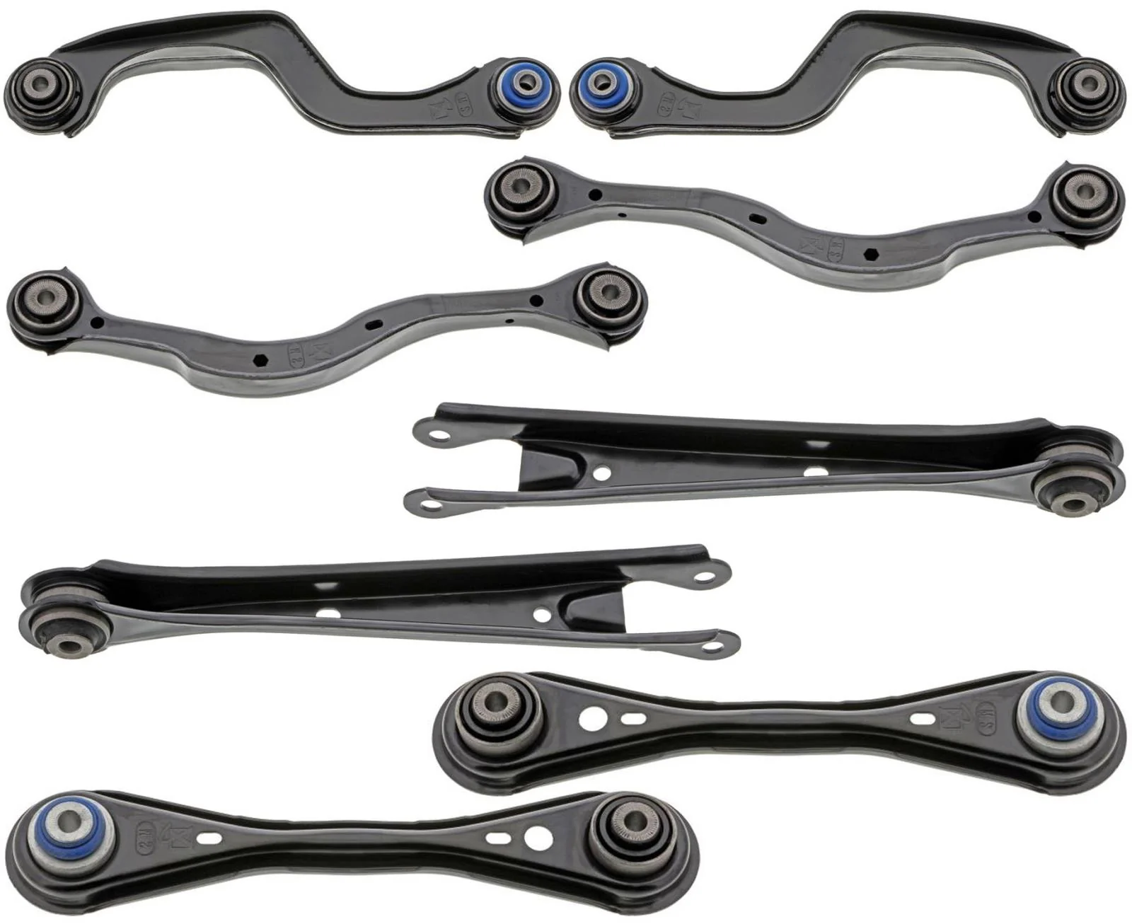 Mevotech Rear Upper & Lower Trailing & Links Arms For Chevrolet Traverse 18-23