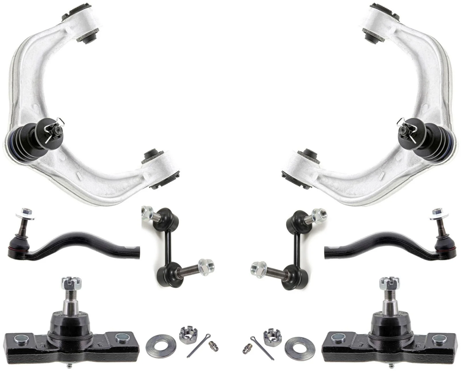 Mevotech Upper Control Arms Ball Joints & Links For GS350 13-20 All Wheel Drive
