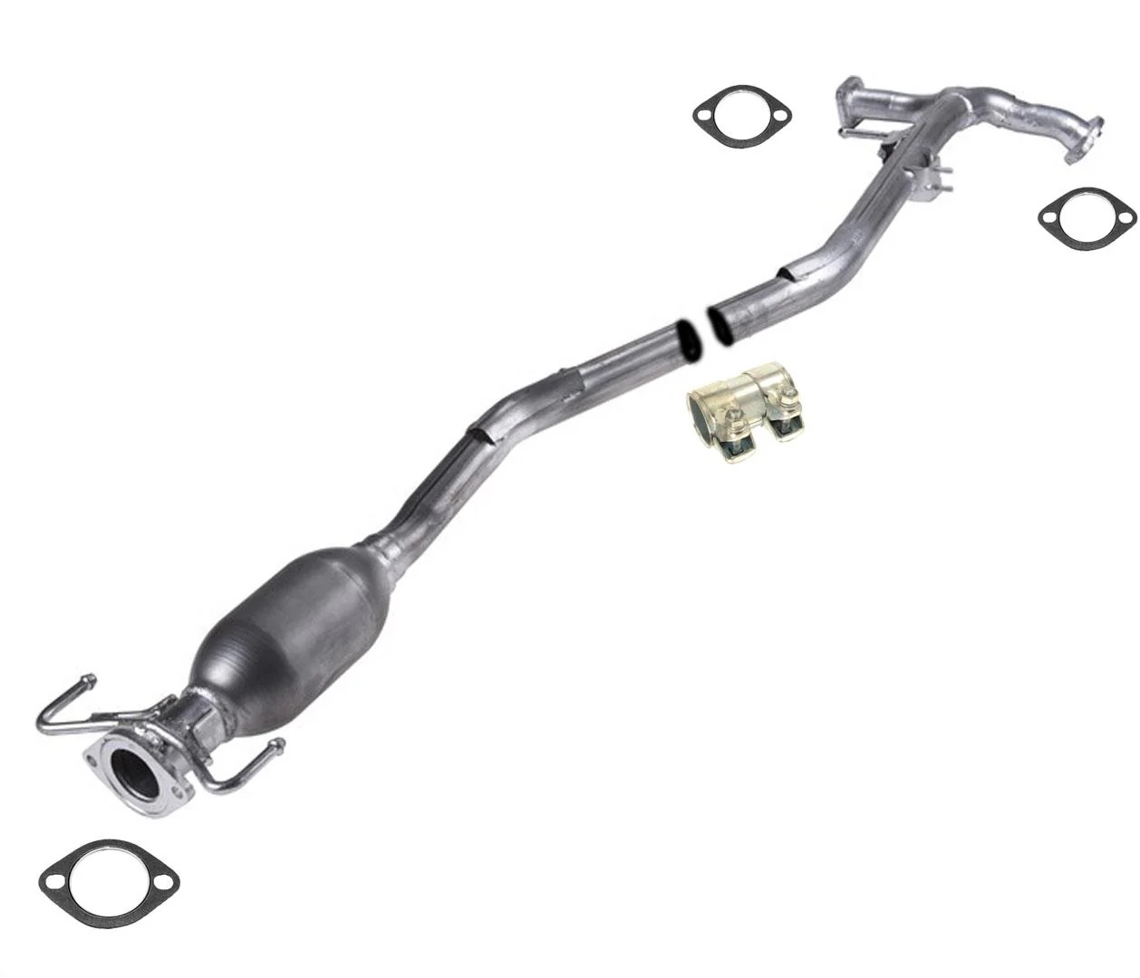 Middle Resonator Y Pipe For Mazda 6 2003-2004 Sedan Wagon & Hatchback Models