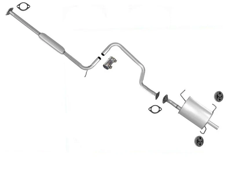 Resonator and Muffler Exhaust System Kit For Nissan 200SX 2.0L 1995 1996
