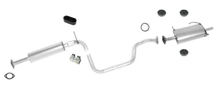 Muffler Exhaust System Pipe 708197 790241 Fits 1996 Infiniti I30 V6