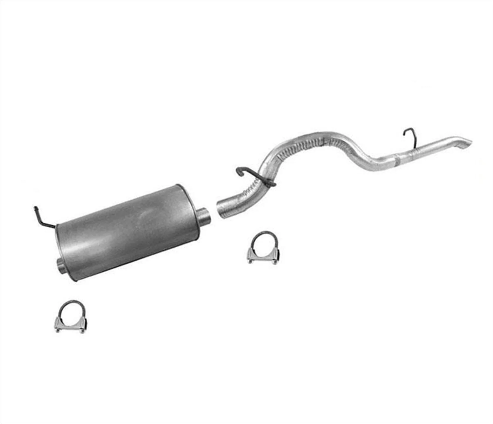 Muffler Tail Pipe For 2004 2005 2006 2007 2008 2009 2010 2012 Chevrolet Colorado