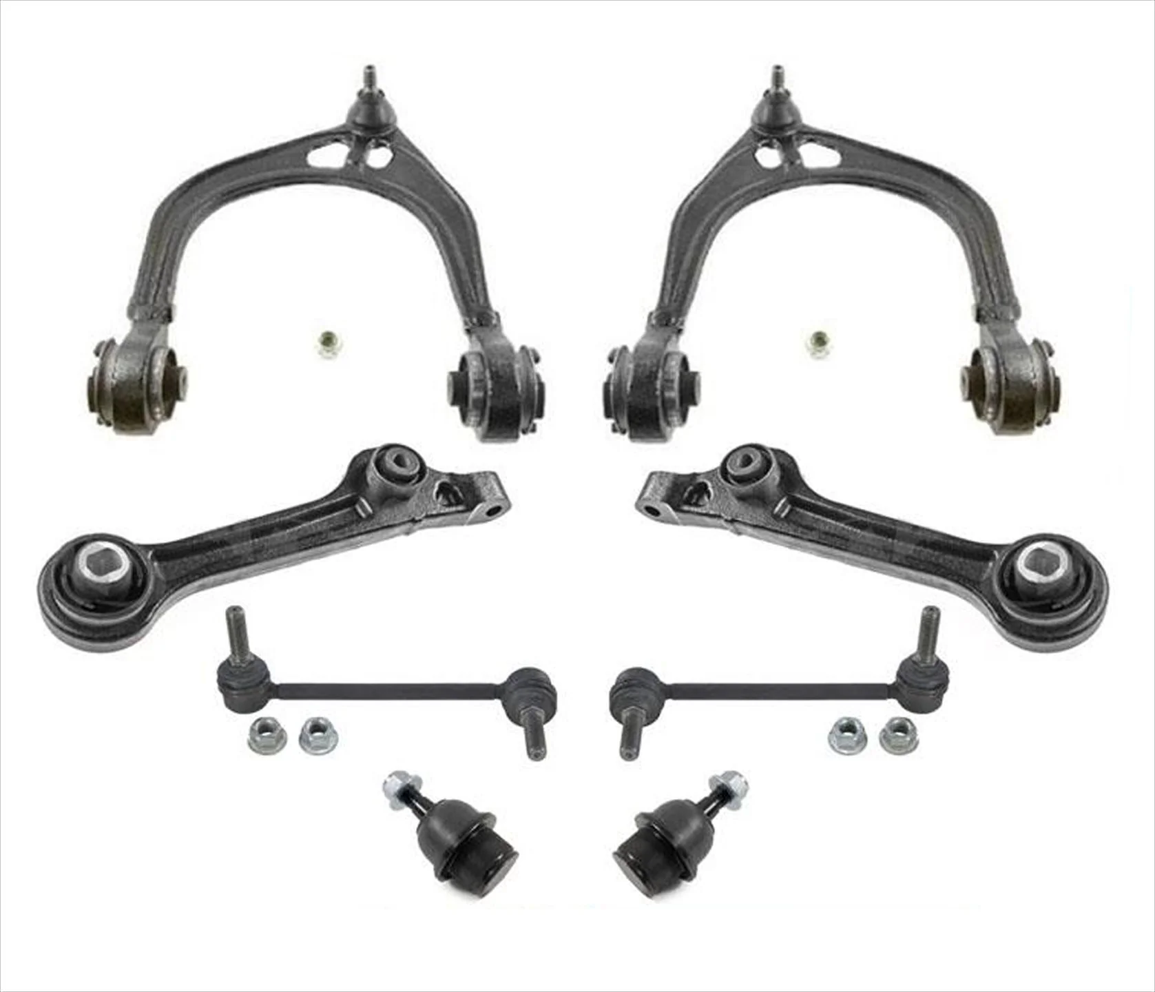 Control Arms Bushings Ball Joint for 11-17 for Charger Rear Wheel Drive 8pc
