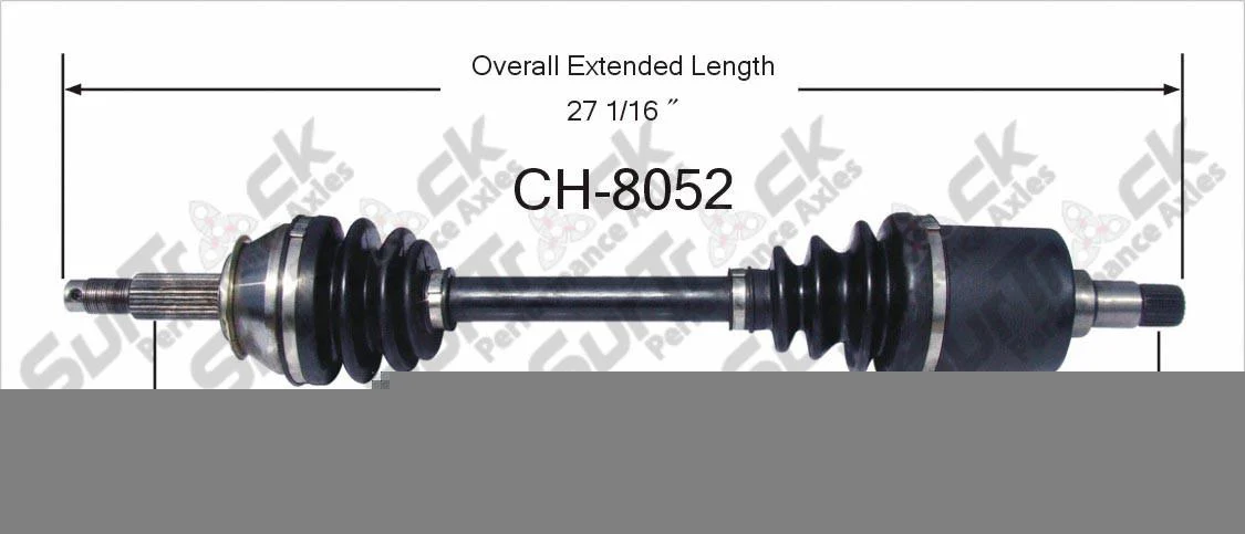 CV Drive Axle Shaft Fits Chrysler, Dodge for 83-86 Labaron