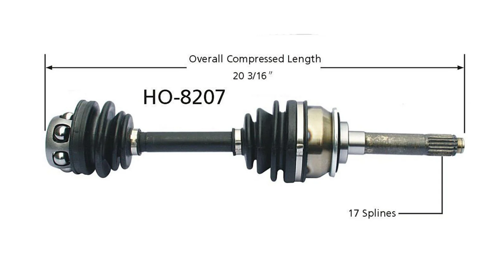CV Drive Axle Shaft Fits SLX Trooper 1995-02 Front D/P Without IB Joint 4WD