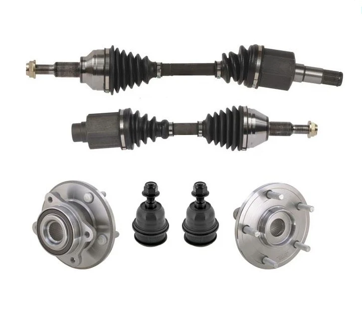 CV Drive Axle Shaft Hub Bearings for Front Wheel Drive 09-16 3.5L 3.6L Journey
