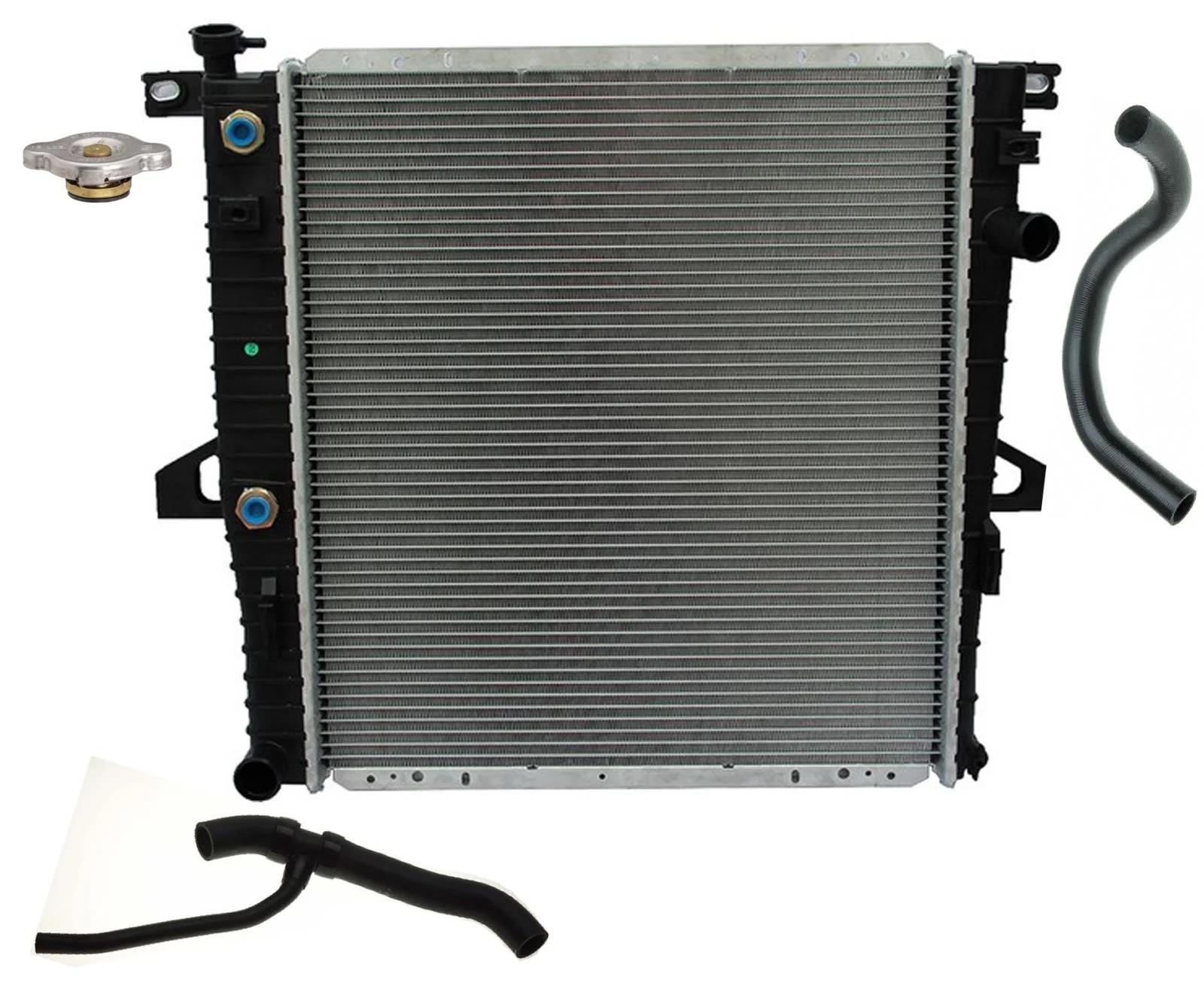 Direct Fit Radiator W Hoses & Cap For 2002 2003 2004 Ford Ranger 3.0L 1L5Z8005JA