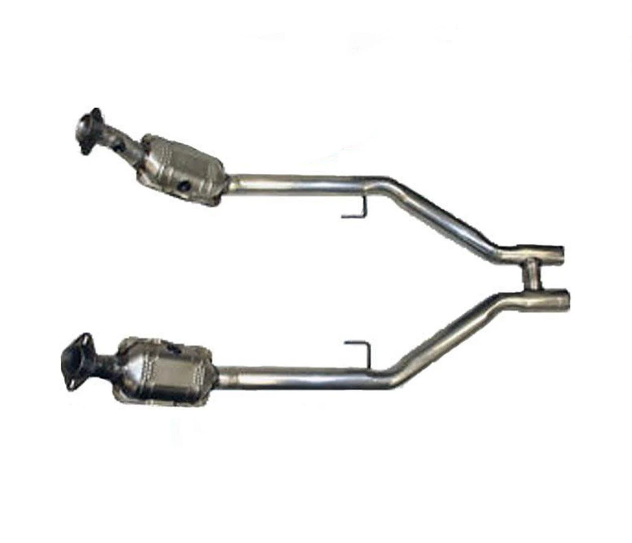 Engine H Pipe With Dual Catalytic Converters for Ford Mustang V8 4.6L 05-10