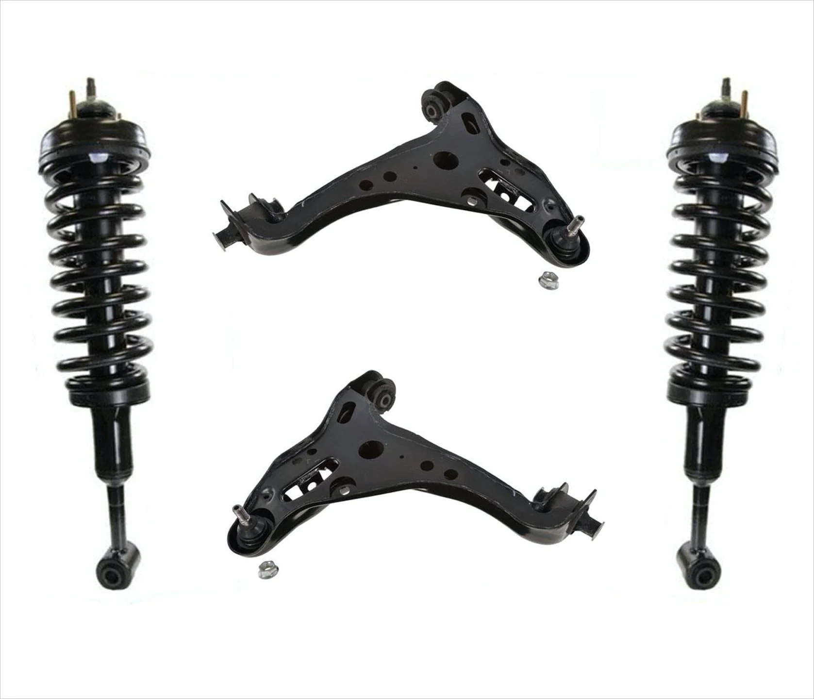 Front Complete Coil Spring Struts For REAR WHEEL DRIVE 07-10 Sport Trac 4pc