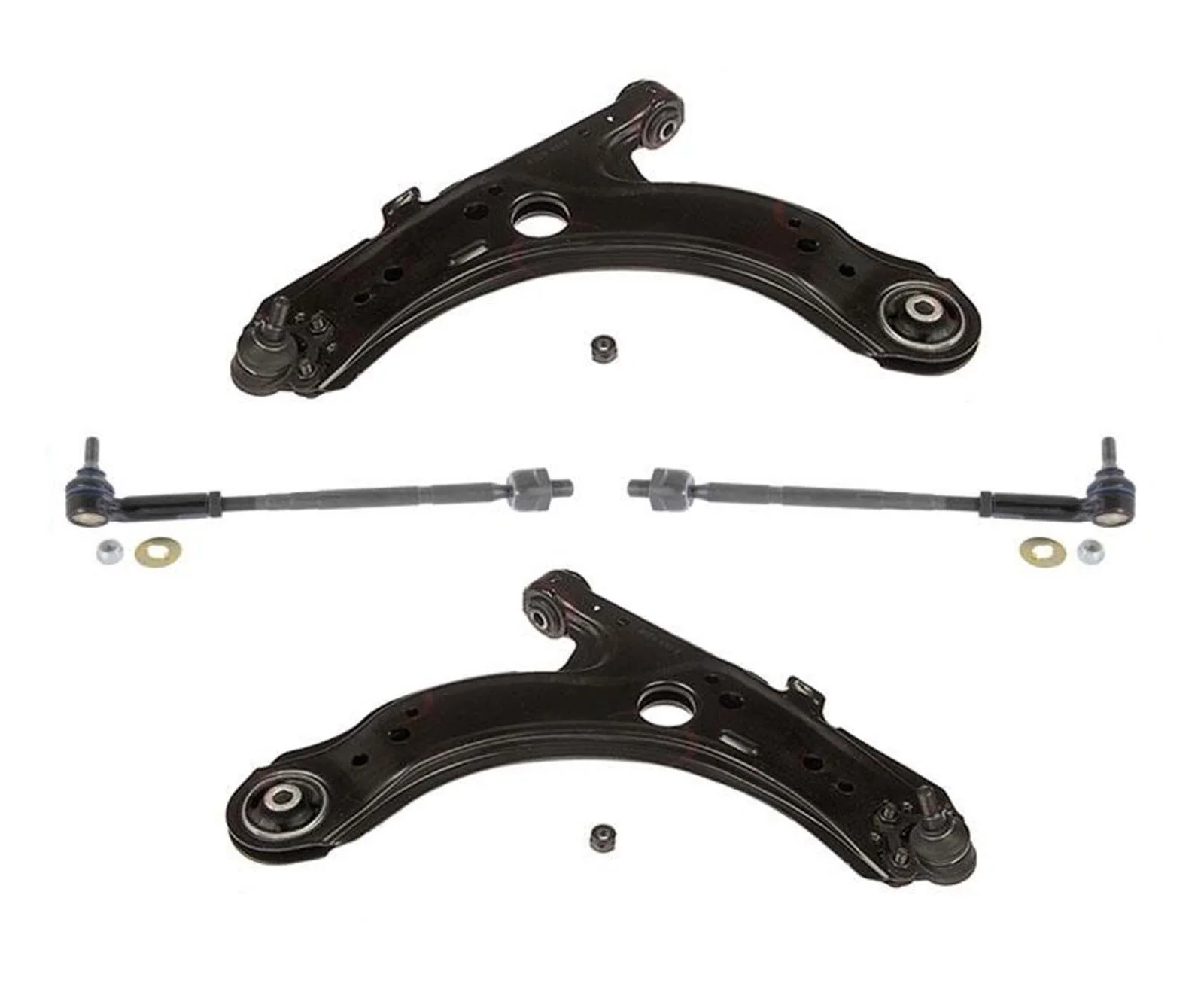 Front Control Arms & Tie Rods for Audi A3 98-05 & Volswagen Beetle 98-10