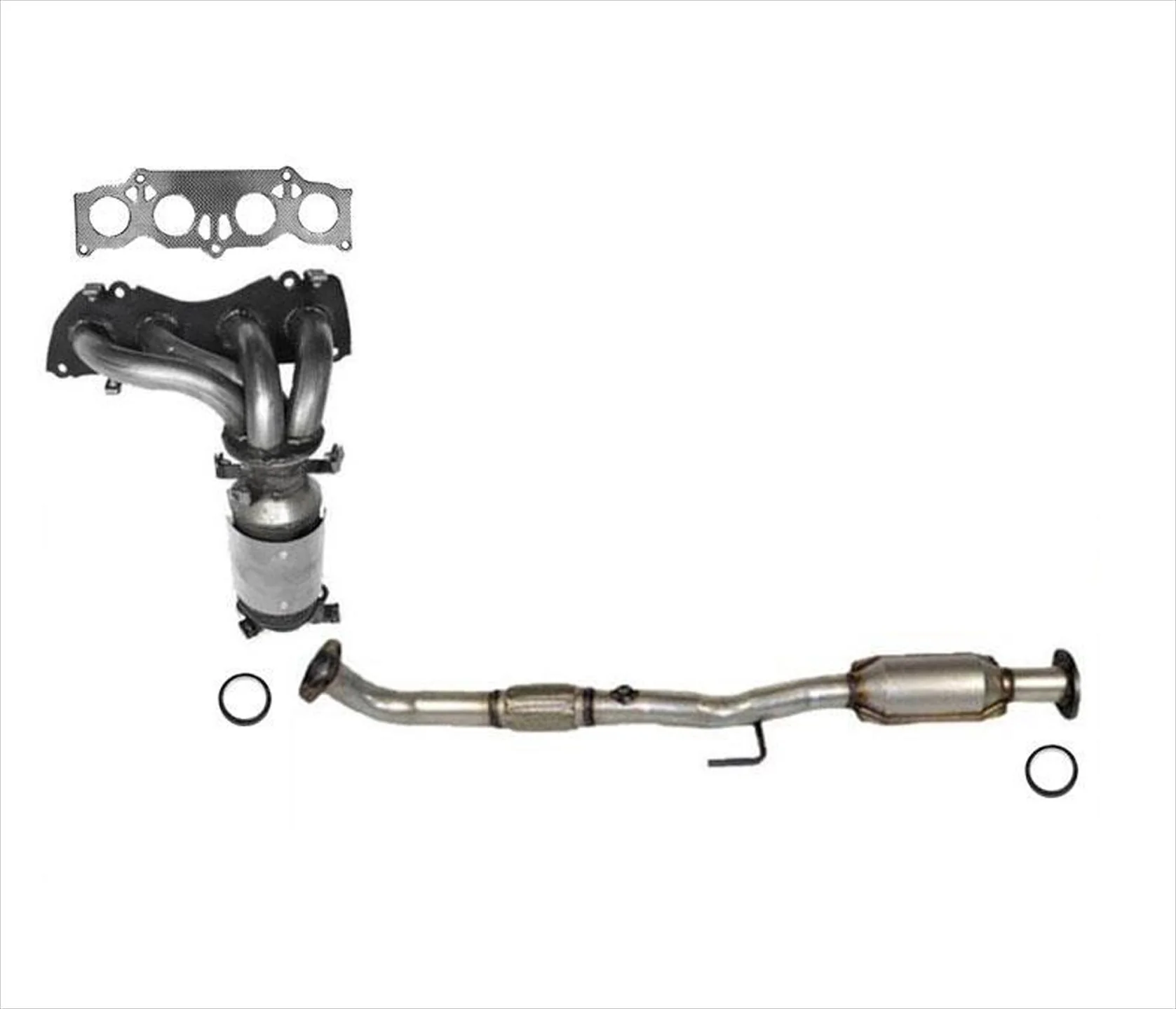 Front Manifold With Rear Catalytic Converters for Toyota Camry 2.5L 10-11
