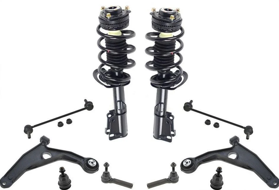 Front Struts Control Arms Ball Joints Tie Rods for Dodge Journey V6 2009-2019