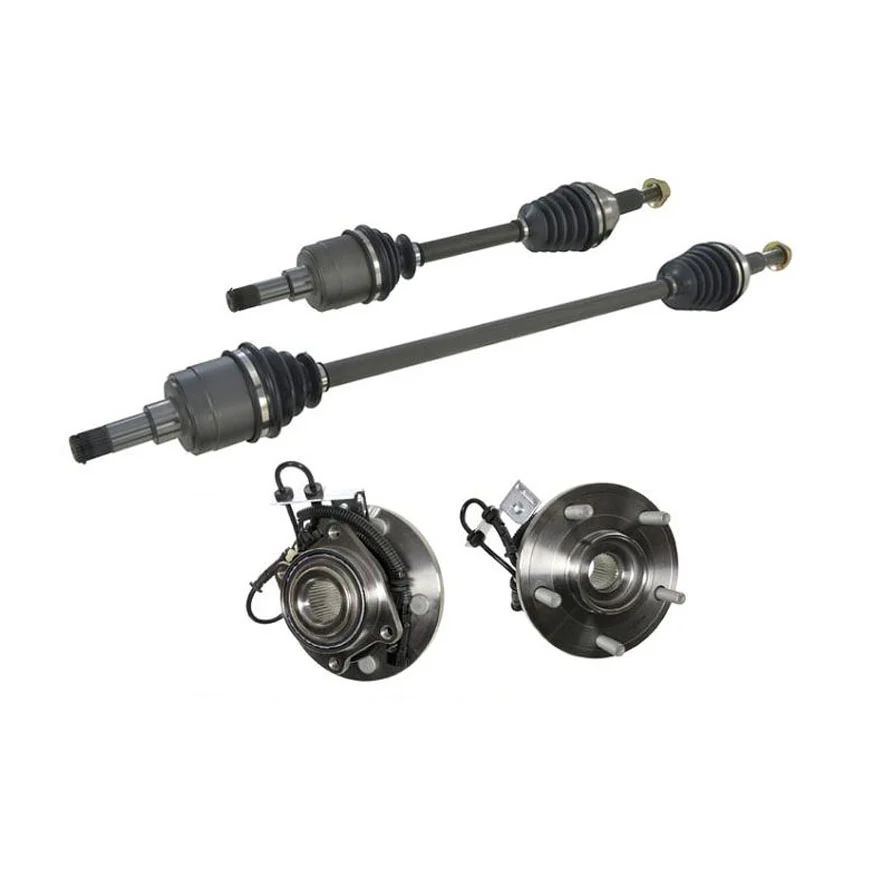 Front Wheel Hub Bearings with Axles 2008-2010 for Chrysler Town & Country 3.3L