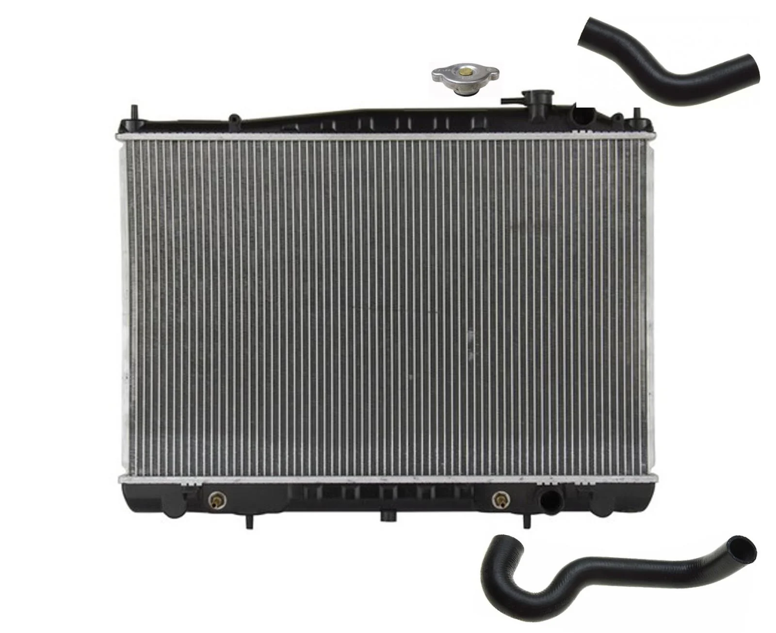Radiator W Hoses & Cap for Nissan Xterra 3.3L Natural 2000-2004 21460-4S100
