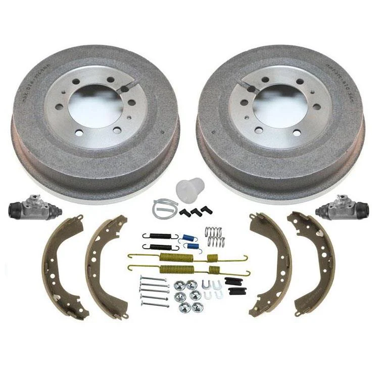 Rear Drums Shoes Springs Wheel Cylinders 7pc for Toyota Landcruiser 81-90