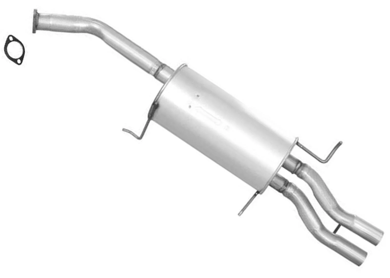 Rear Muffler MADE IN USA for Mazda 323 1990-1994 & Mazda MX3 1992-1994