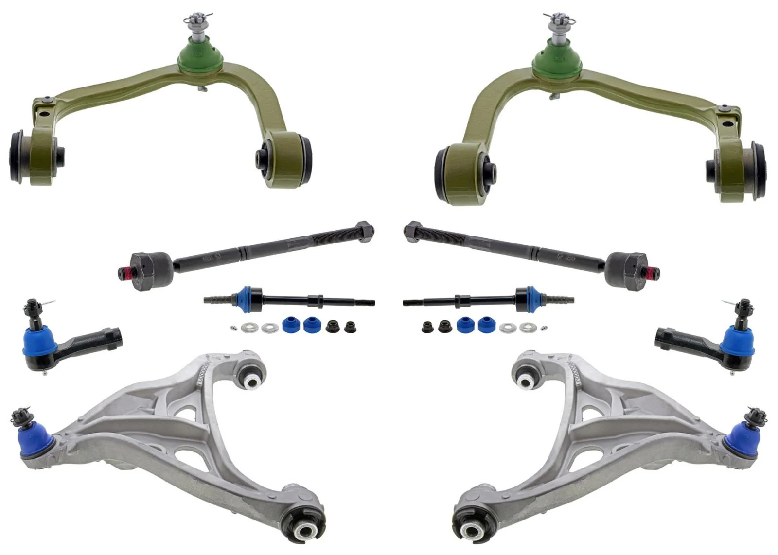 Off Road Upper Lower Control Arms & Links For Ford F150 4 Wheel Drive 2007 2008