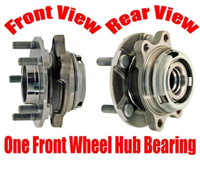 One Front Wheel Bearing Assembly 100% New for Nissan Murano 09-14 & Quest 11-17