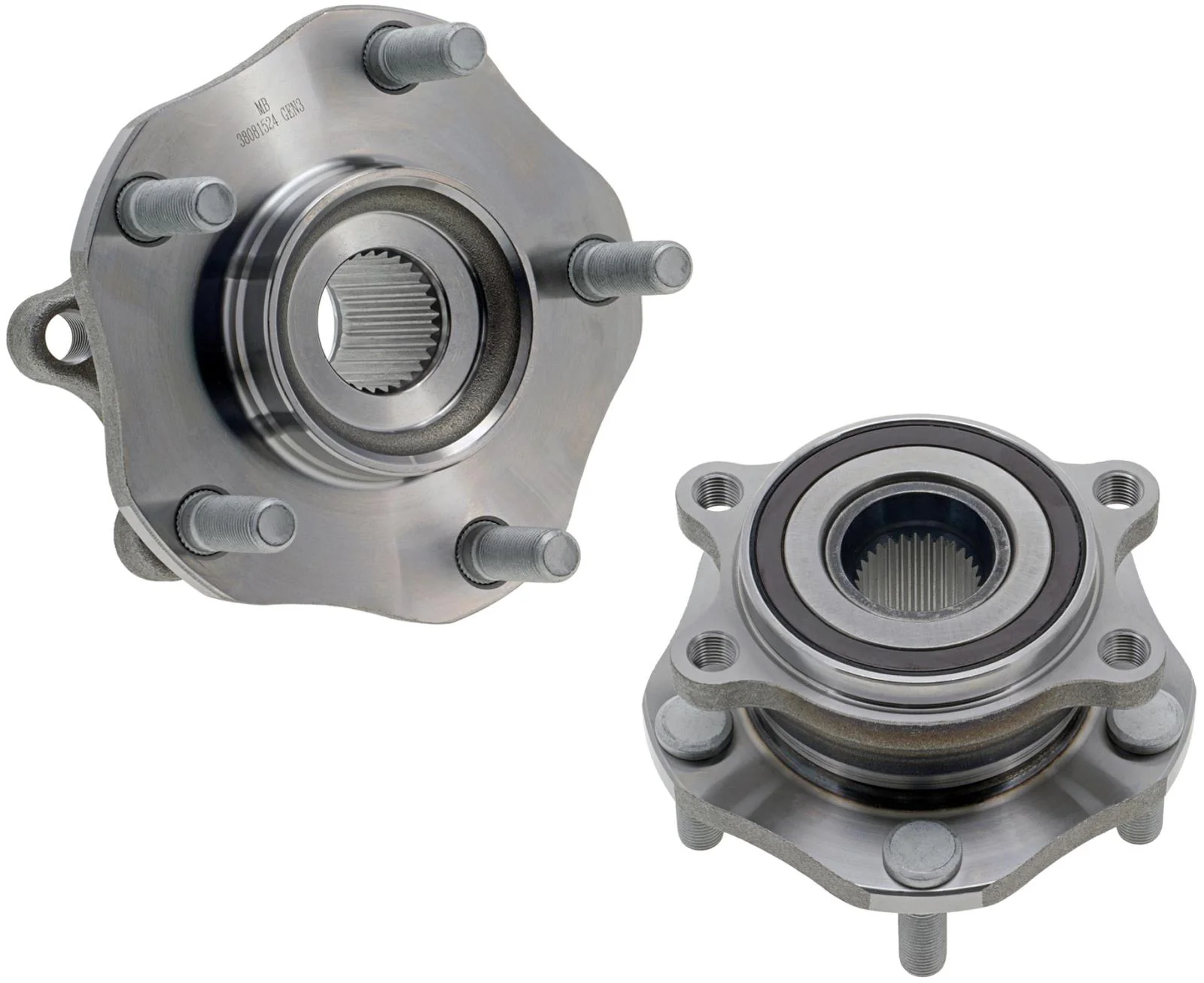 One Front Wheel Bearing & Hub Assembly For Nissan Rogue 2021 2022 2023 2024