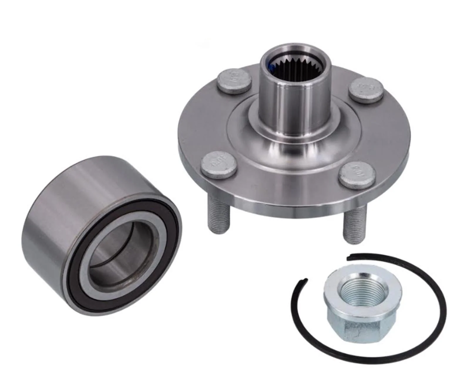 One Front Wheel Hub & Wheel Bearing For Nissan Kicks 2018 2020 2022 2023 2024