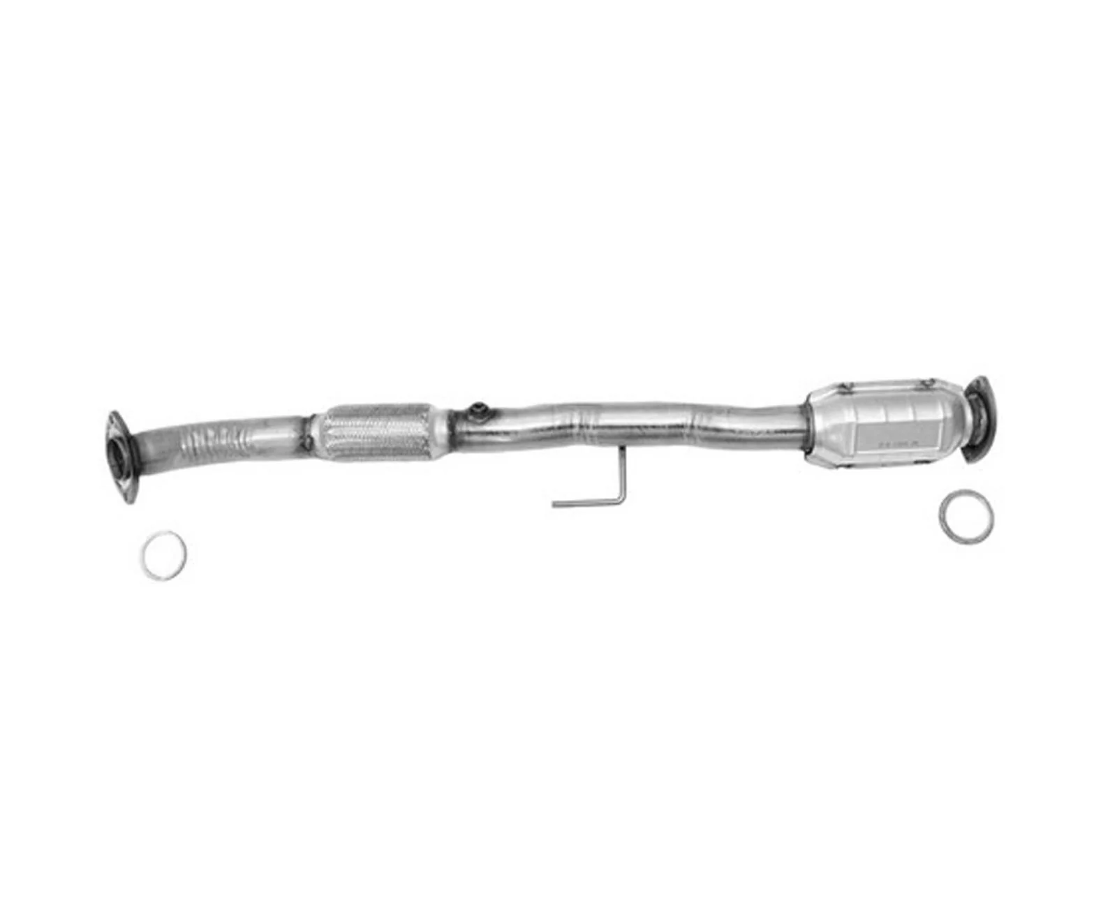Rear Under Car Flex Pipe & Catalytic Converter for Toyota Camry 2.5L 2010 2011