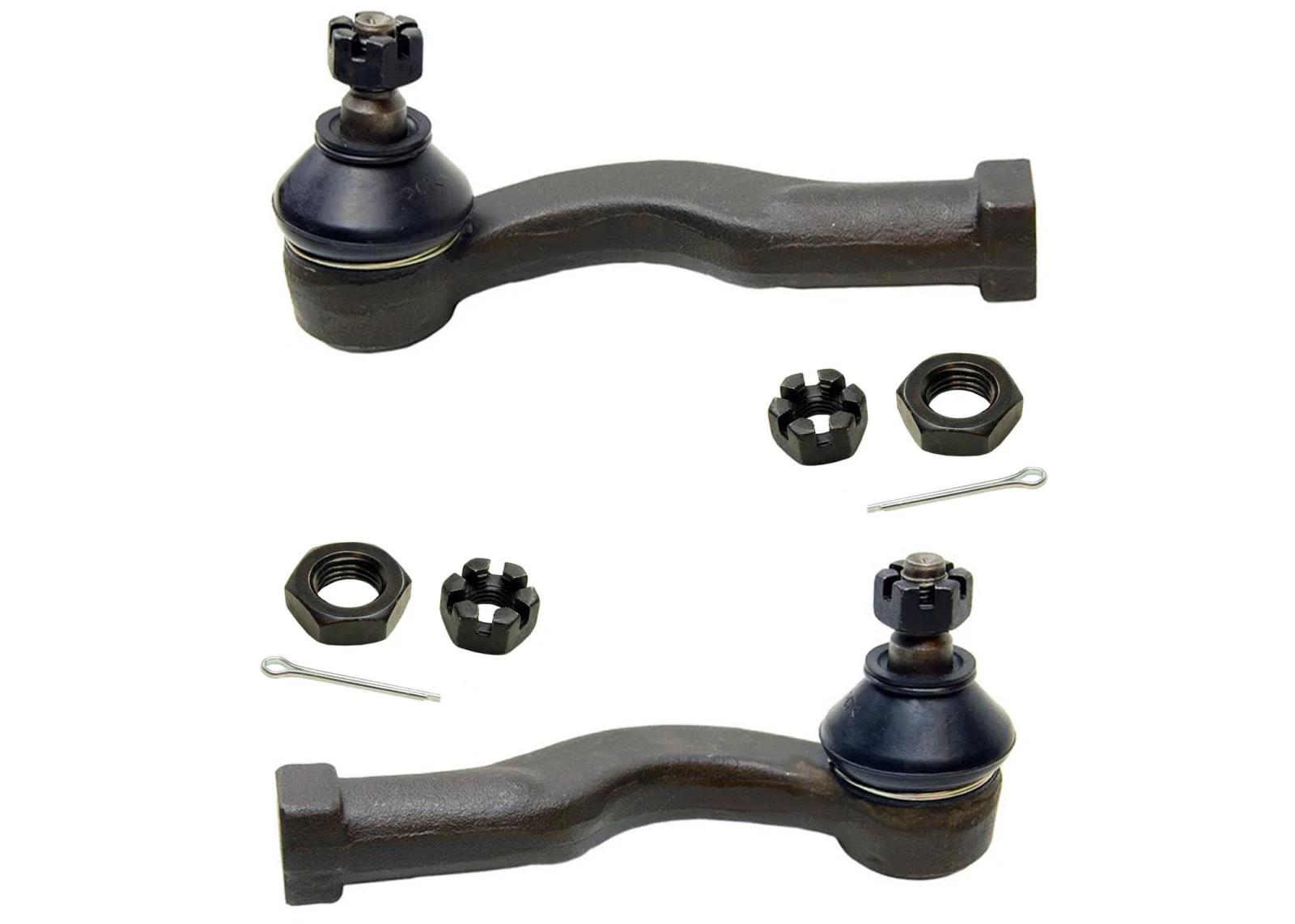 Pair of Outer Tie Rod Ends fits for SUBARU Loyale 1990 1991 1992 1993 1994