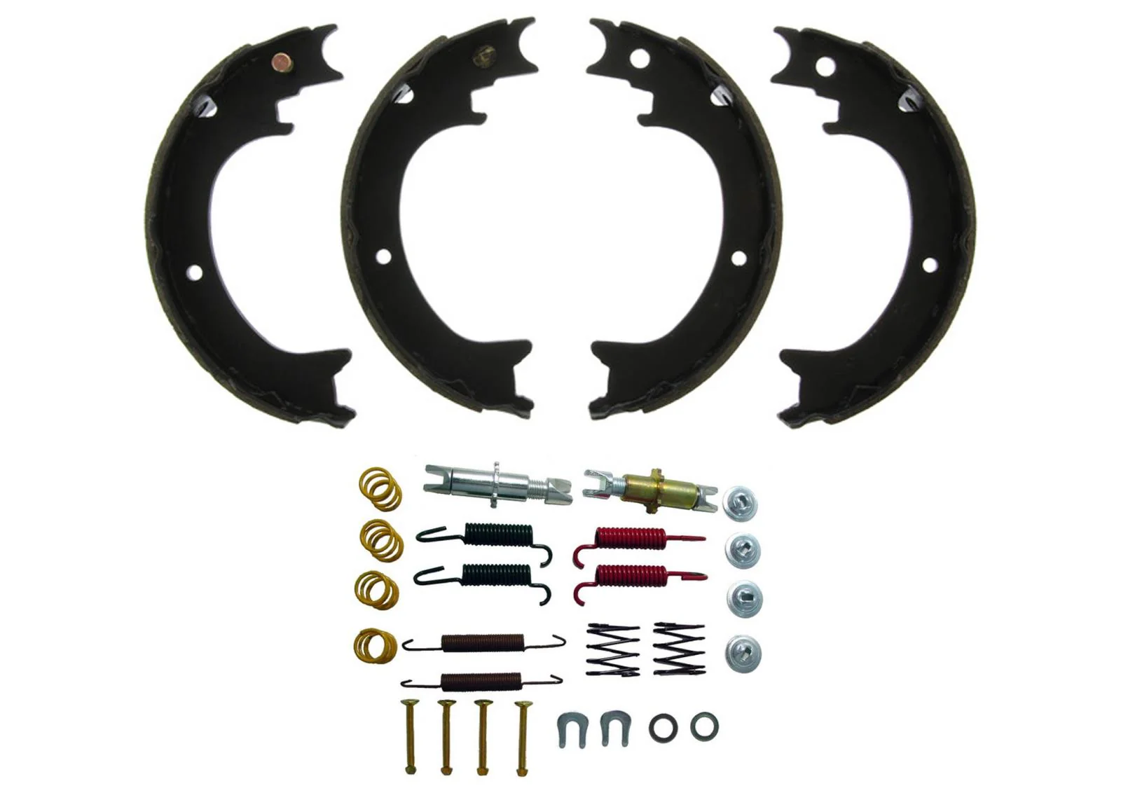Parking-Emergency Brake Shoes + Hardware For Lexus RX350 RX450h 2010-2014