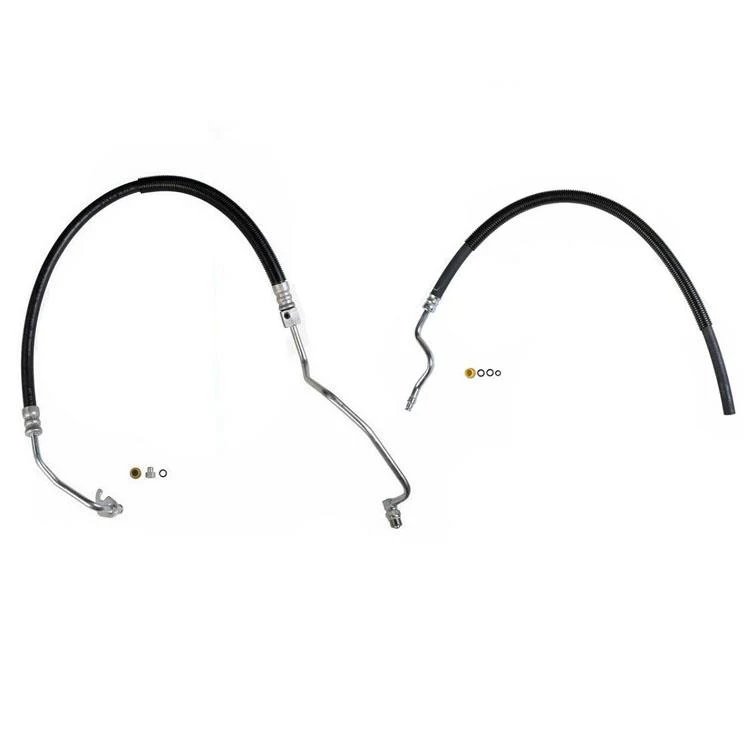 Power Steering Pressure Return Hose for Ford F150 5.4L 2004 2008 W Switch Port
