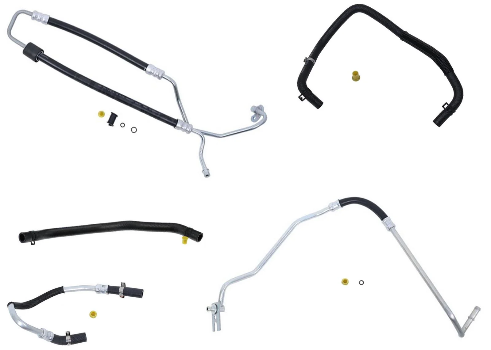 Power Steering Pressure & Return Hose Kit for 11-17 Ford Expedition Navigator