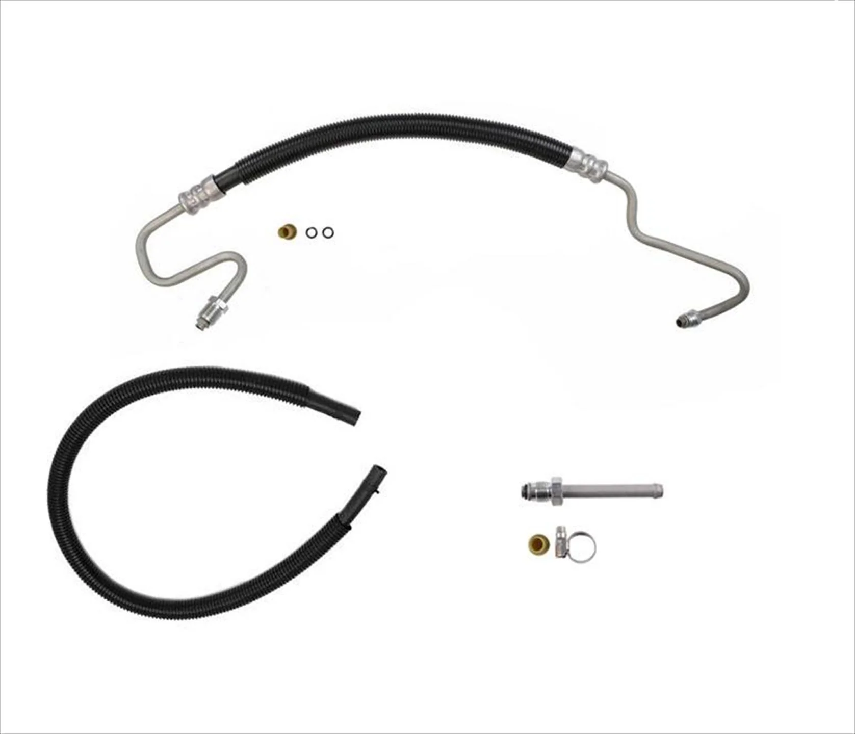 Power Steering Pressure Return Hose Kit for 1999-06 Sliverado 1500 4 Wheel Drive