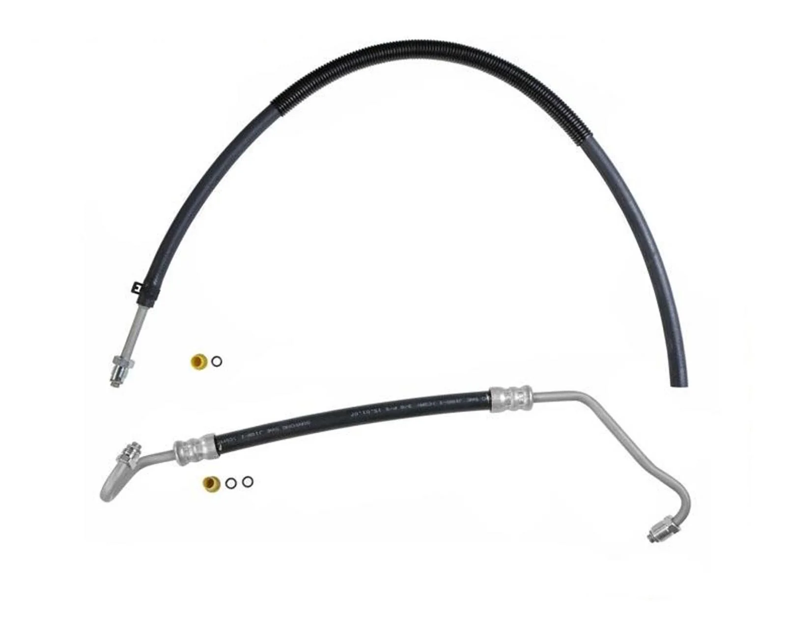 Power Steering Pressure Return Hose Line For 1980-1986 GM Pick Up 2nd Design 2Pc